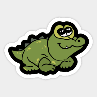 Crocodile Sticker